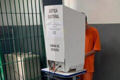 Preso pode votar? Entenda falas ditas em debate por Lula e Flávio Bolsonaro