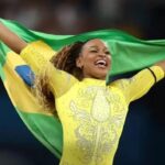 Rebeca encaminha vaga na final do salto em retorno ao Mundial